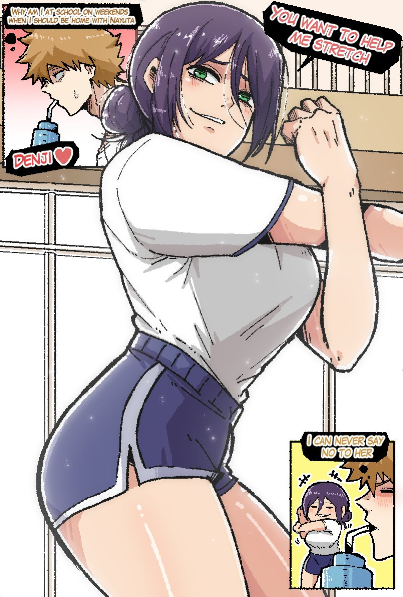 [Mark Gavatino] Fitness class with Reze (Chainsaw Man)