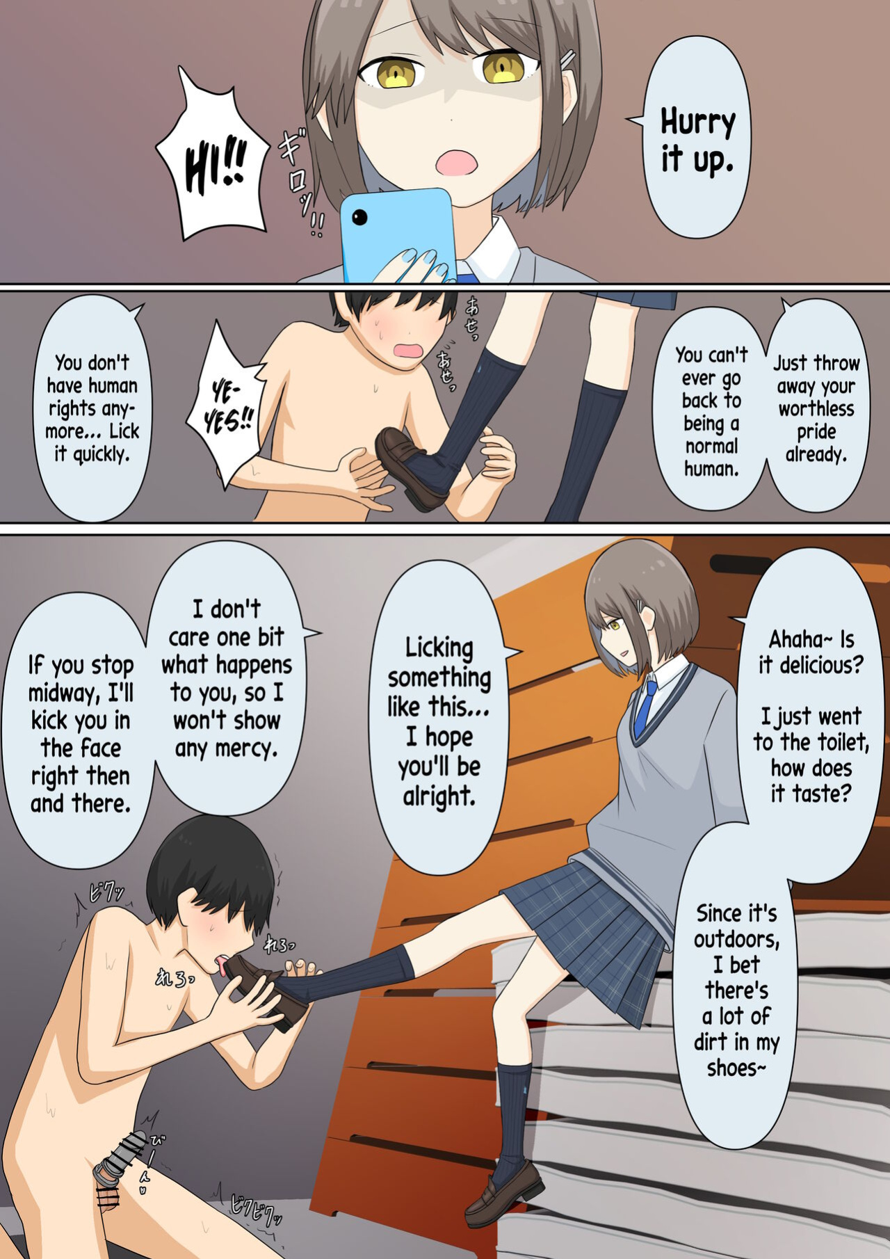 [Kaoinshou Zero, Shigu] A Story About Confessing My Masochistic Tendencies To My Childhood Friend And Having Her Bully Me | Osananajimi Kanojo ni Mazobare Shite Ijimete Morau Hanashi [mali]