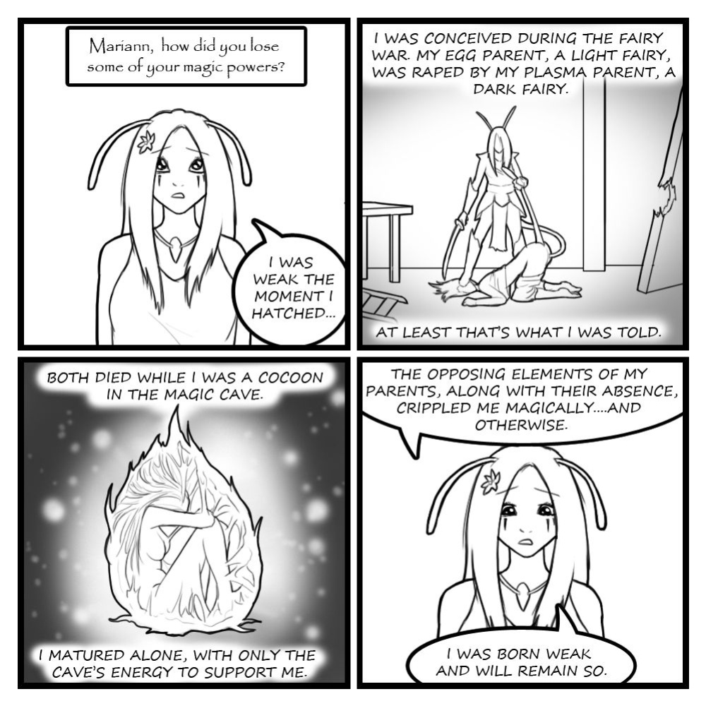 [Eldrik] Fairies vs Tentacles - Character Questions