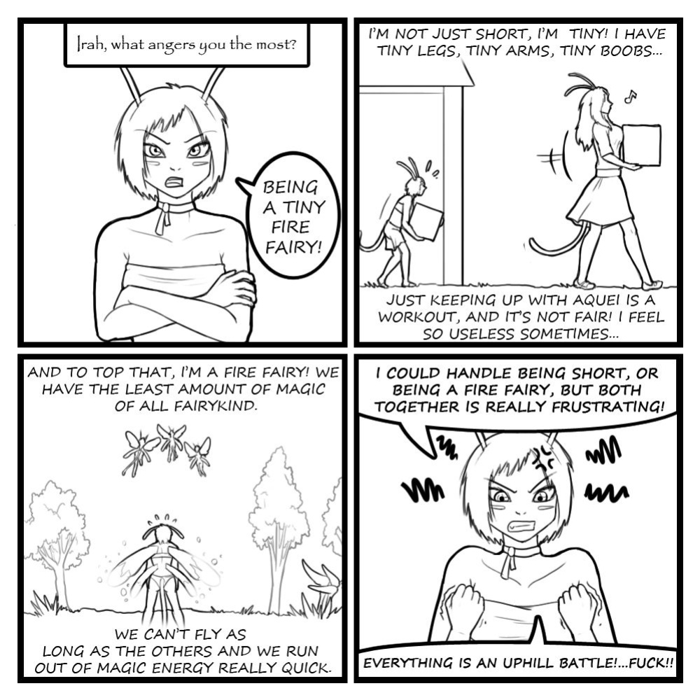 [Eldrik] Fairies vs Tentacles - Character Questions