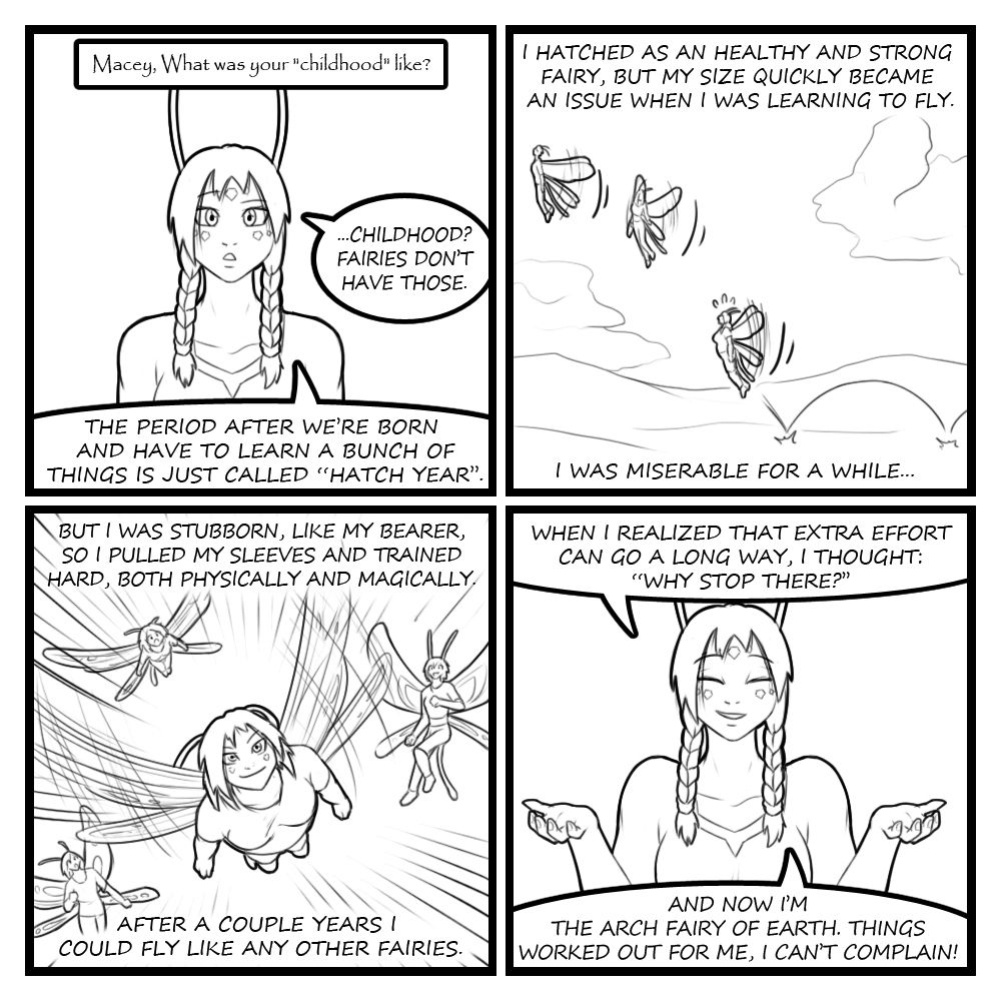 [Eldrik] Fairies vs Tentacles - Character Questions