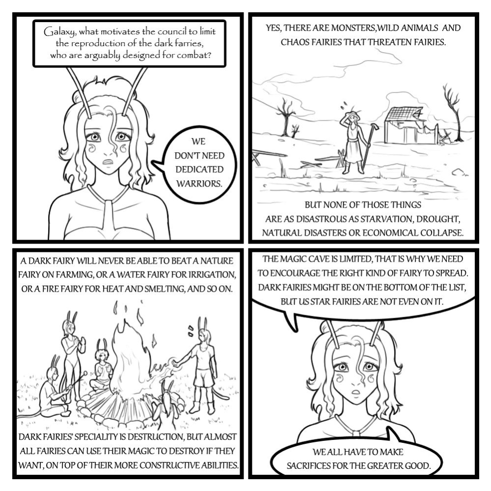 [Eldrik] Fairies vs Tentacles - Character Questions