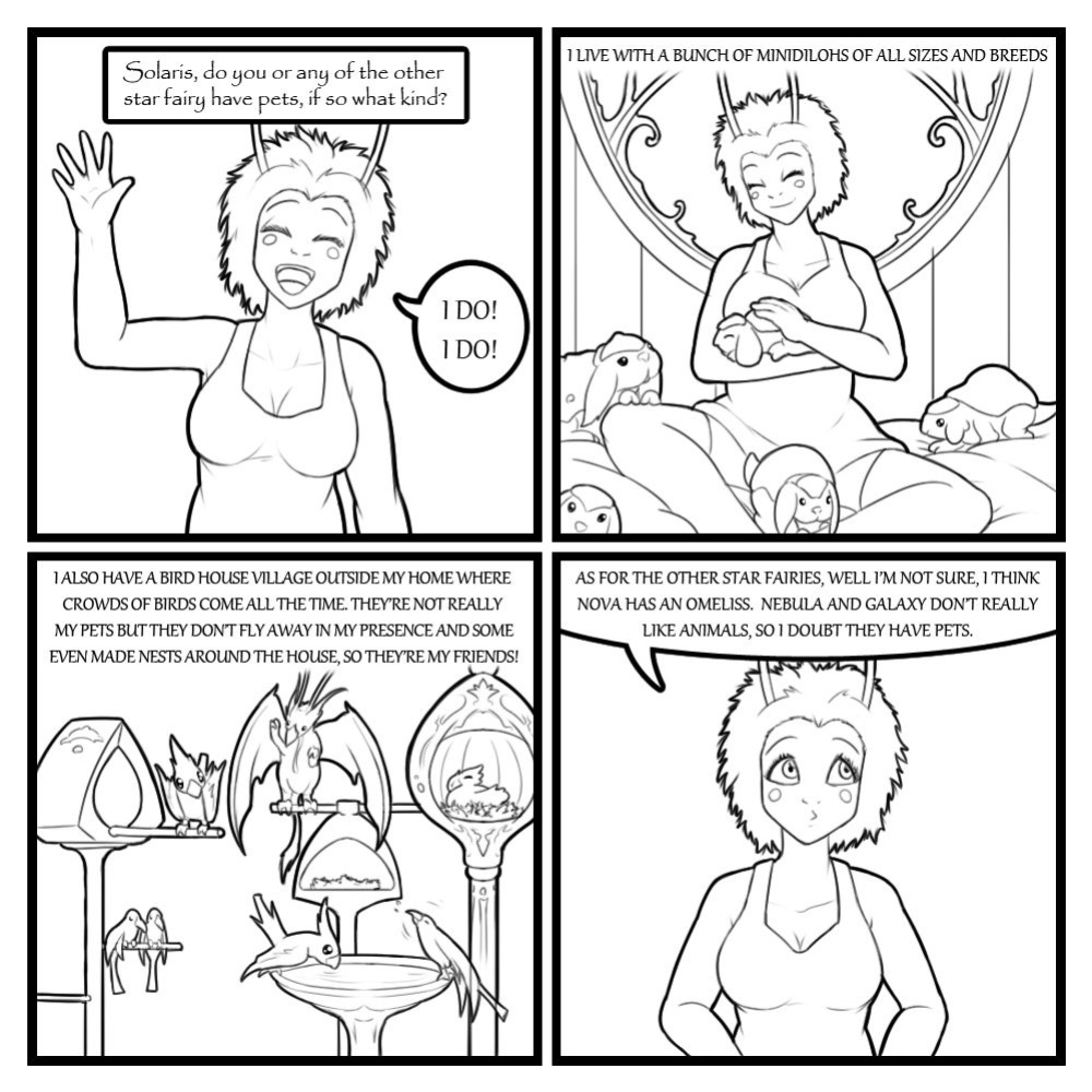 [Eldrik] Fairies vs Tentacles - Character Questions