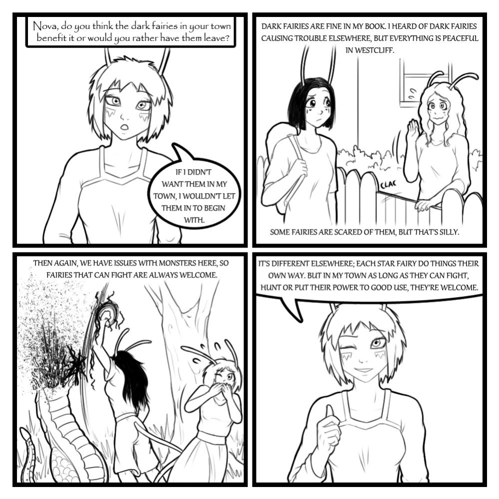 [Eldrik] Fairies vs Tentacles - Character Questions