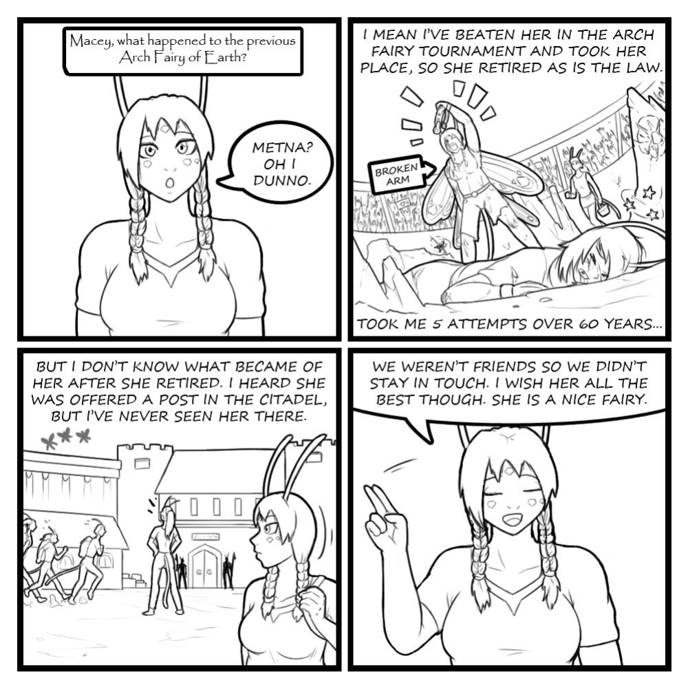 [Eldrik] Fairies vs Tentacles - Character Questions