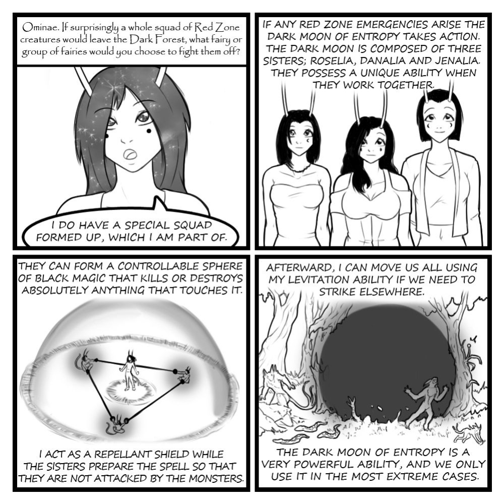 [Eldrik] Fairies vs Tentacles - Character Questions
