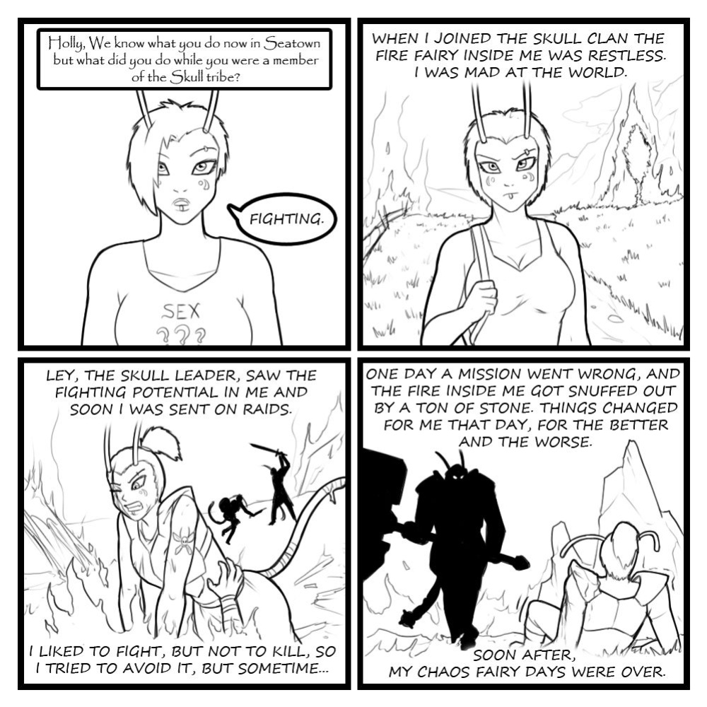 [Eldrik] Fairies vs Tentacles - Character Questions