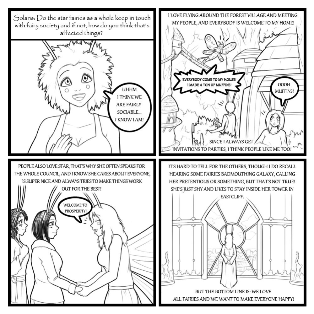 [Eldrik] Fairies vs Tentacles - Character Questions