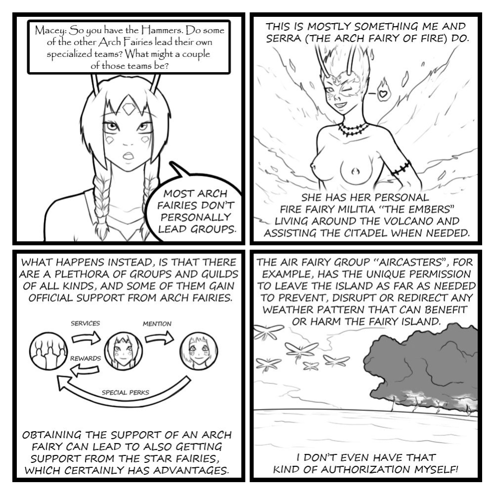 [Eldrik] Fairies vs Tentacles - Character Questions