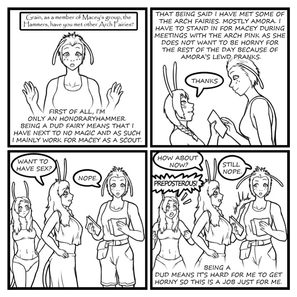 [Eldrik] Fairies vs Tentacles - Character Questions