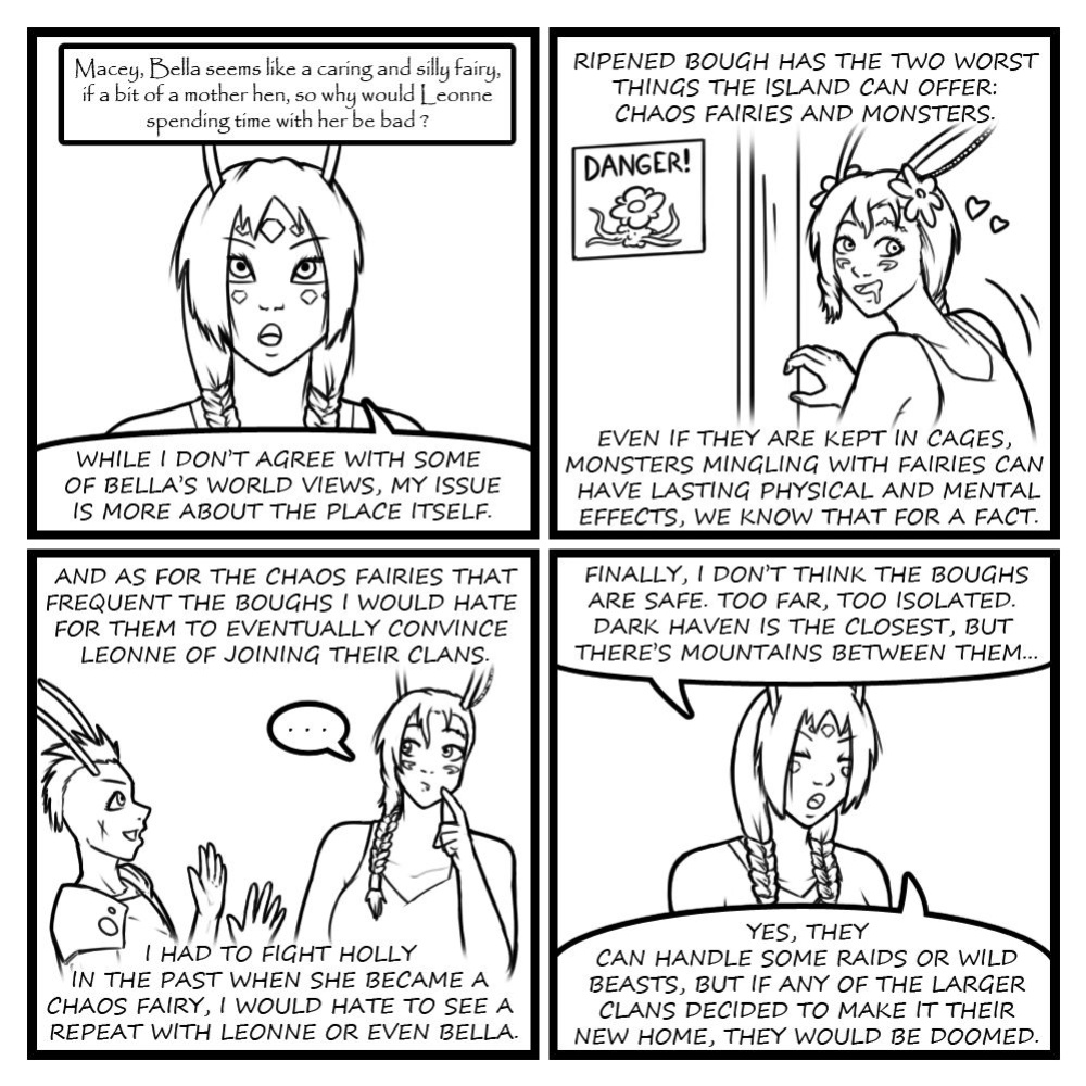 [Eldrik] Fairies vs Tentacles - Character Questions