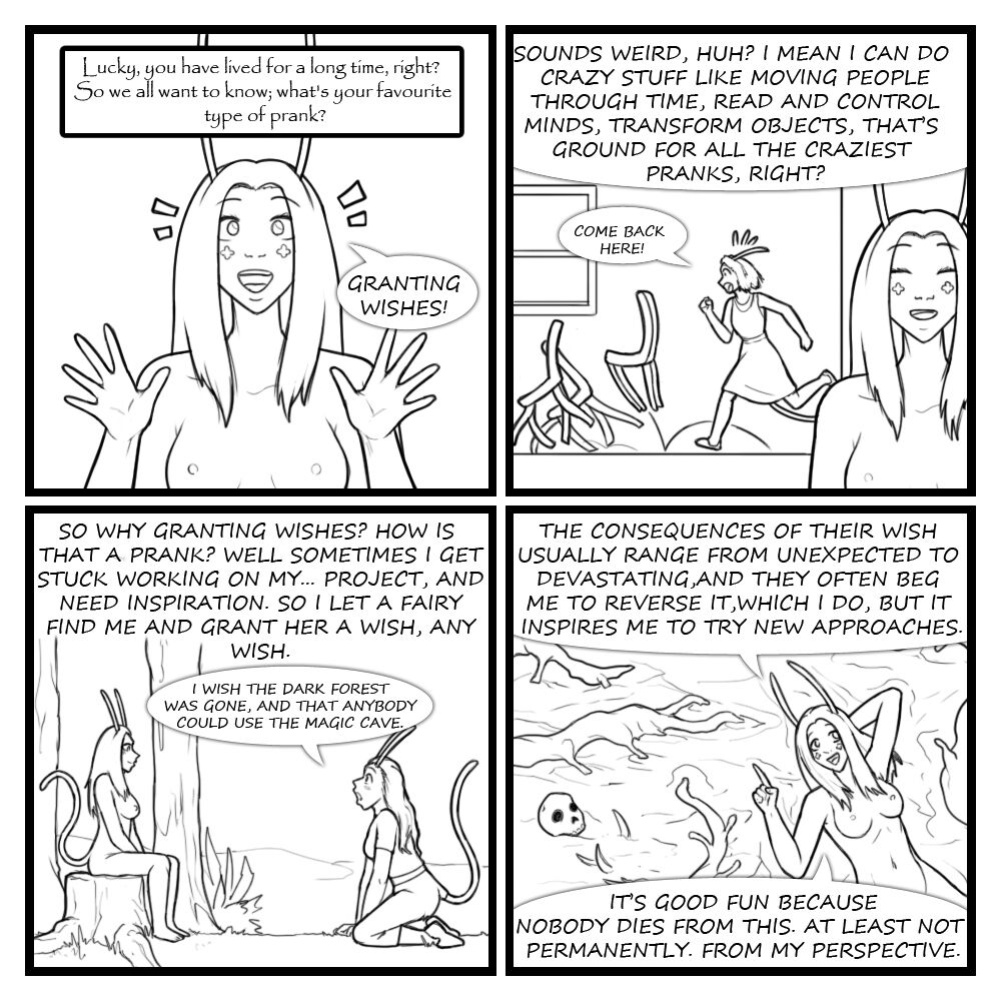 [Eldrik] Fairies vs Tentacles - Character Questions