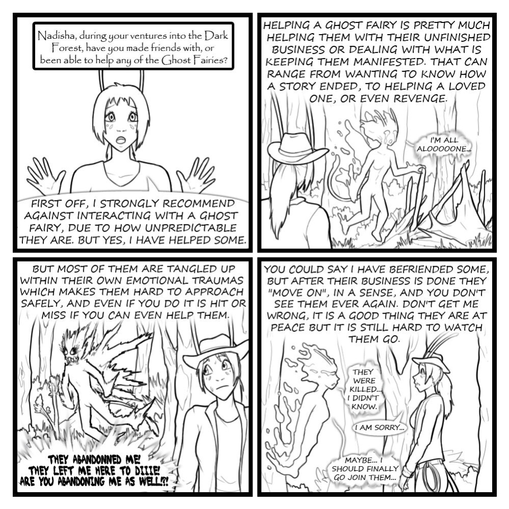 [Eldrik] Fairies vs Tentacles - Character Questions