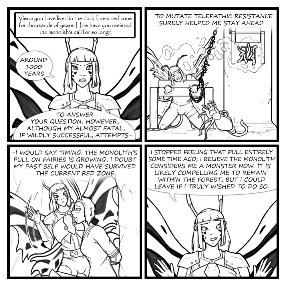 [Eldrik] Fairies vs Tentacles - Character Questions