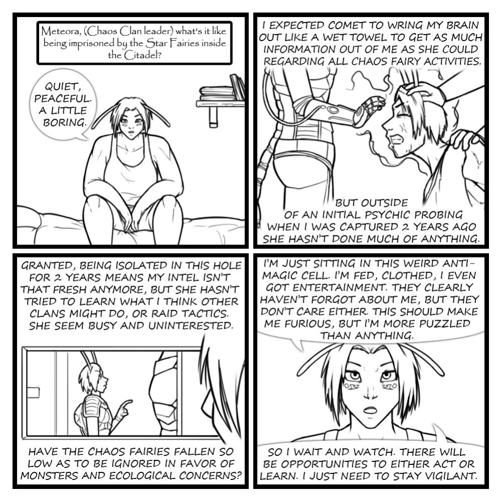 [Eldrik] Fairies vs Tentacles - Character Questions