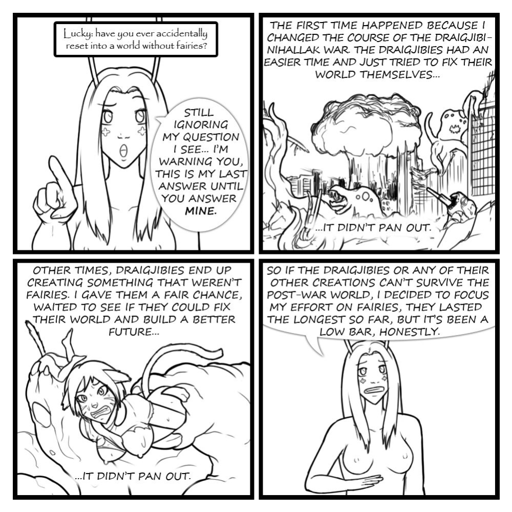 [Eldrik] Fairies vs Tentacles - Character Questions