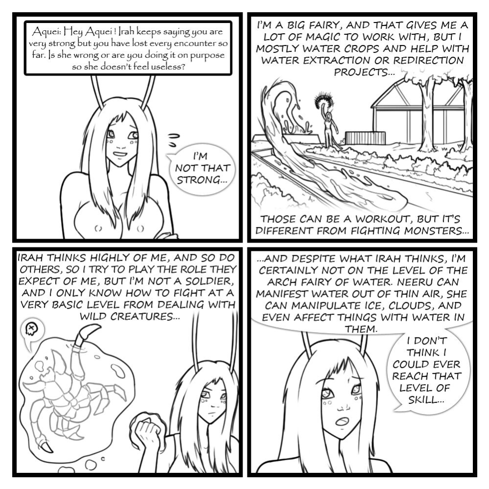 [Eldrik] Fairies vs Tentacles - Character Questions