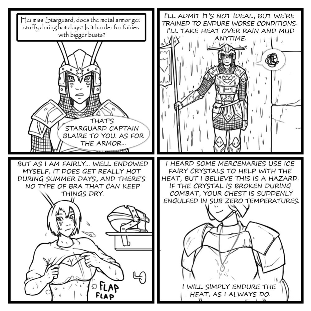 [Eldrik] Fairies vs Tentacles - Character Questions