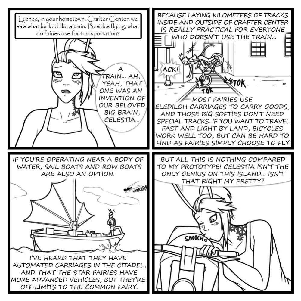 [Eldrik] Fairies vs Tentacles - Character Questions