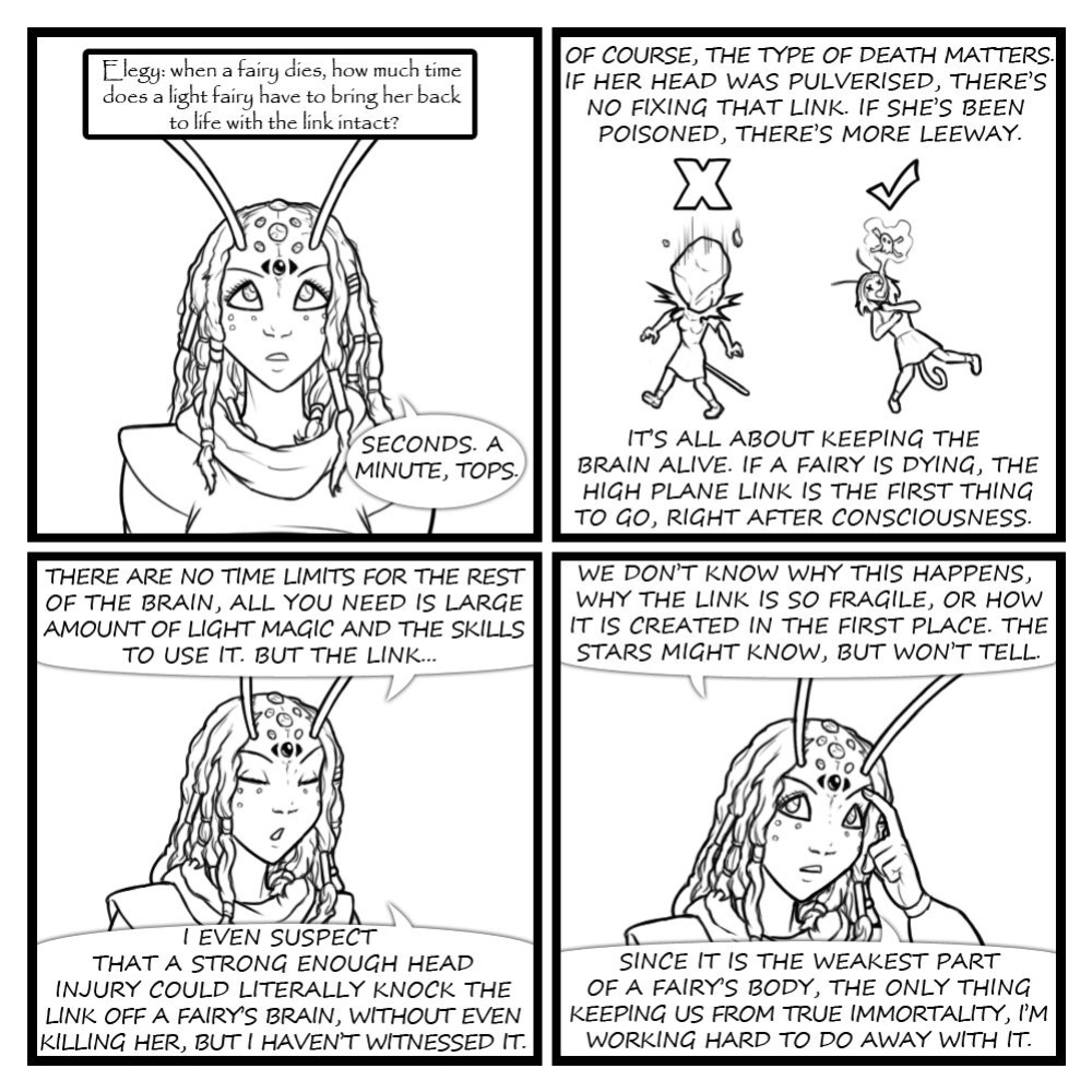 [Eldrik] Fairies vs Tentacles - Character Questions