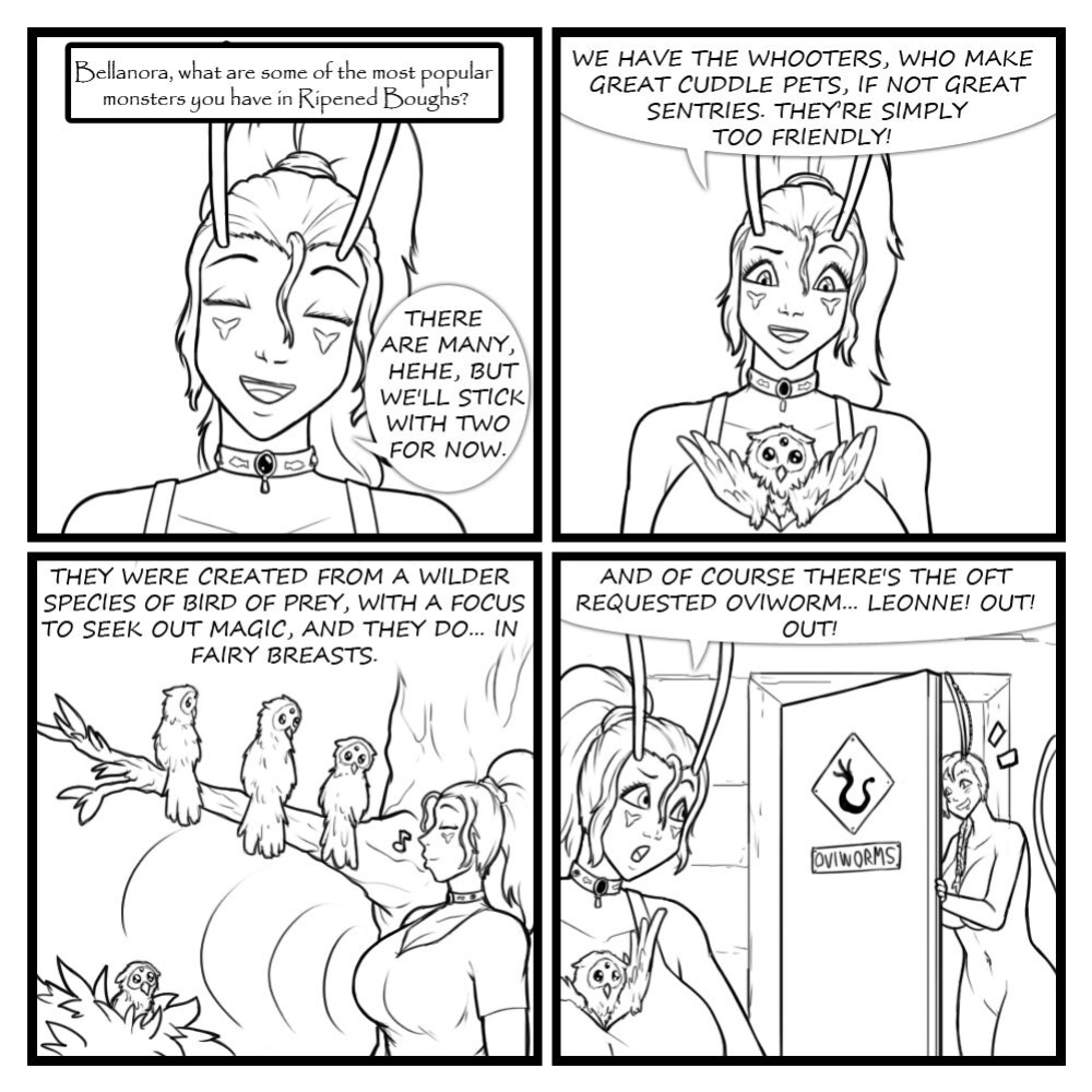 [Eldrik] Fairies vs Tentacles - Character Questions