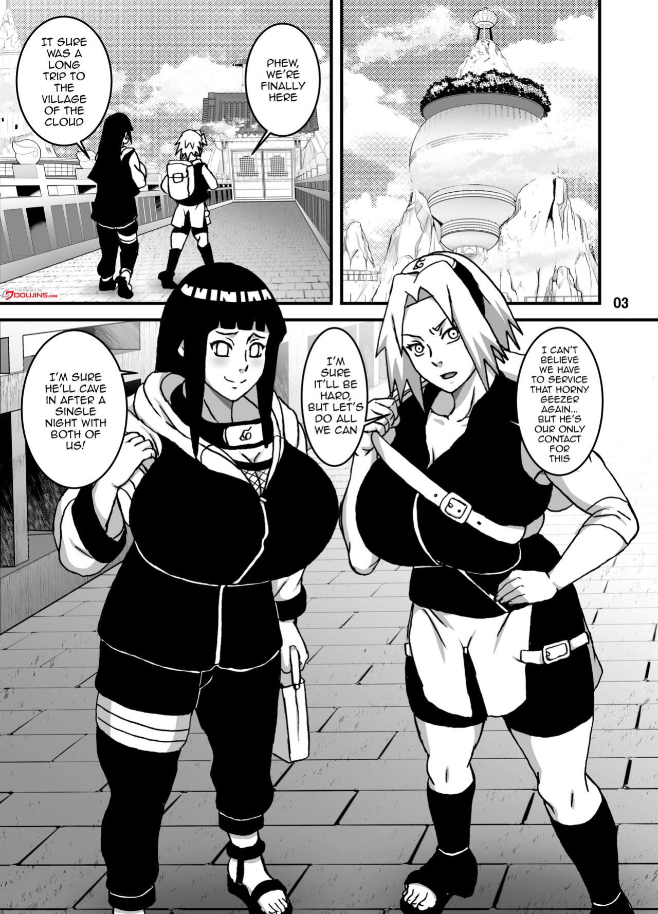 [NARUHO-Dou (Naruhodo)] SakuHina Inpuden (Naruto)