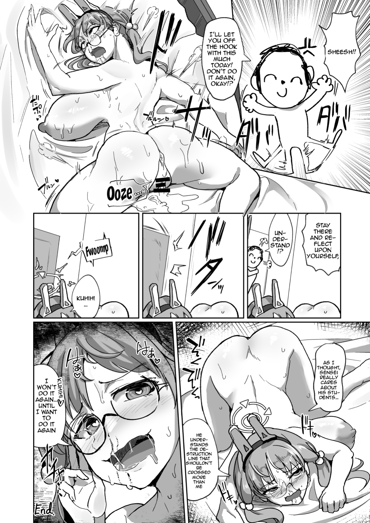 [Pure Chantai Ochu (Miki Chika)] Hame Tsutsu! | Fucking Tendency! (Blue Archive)