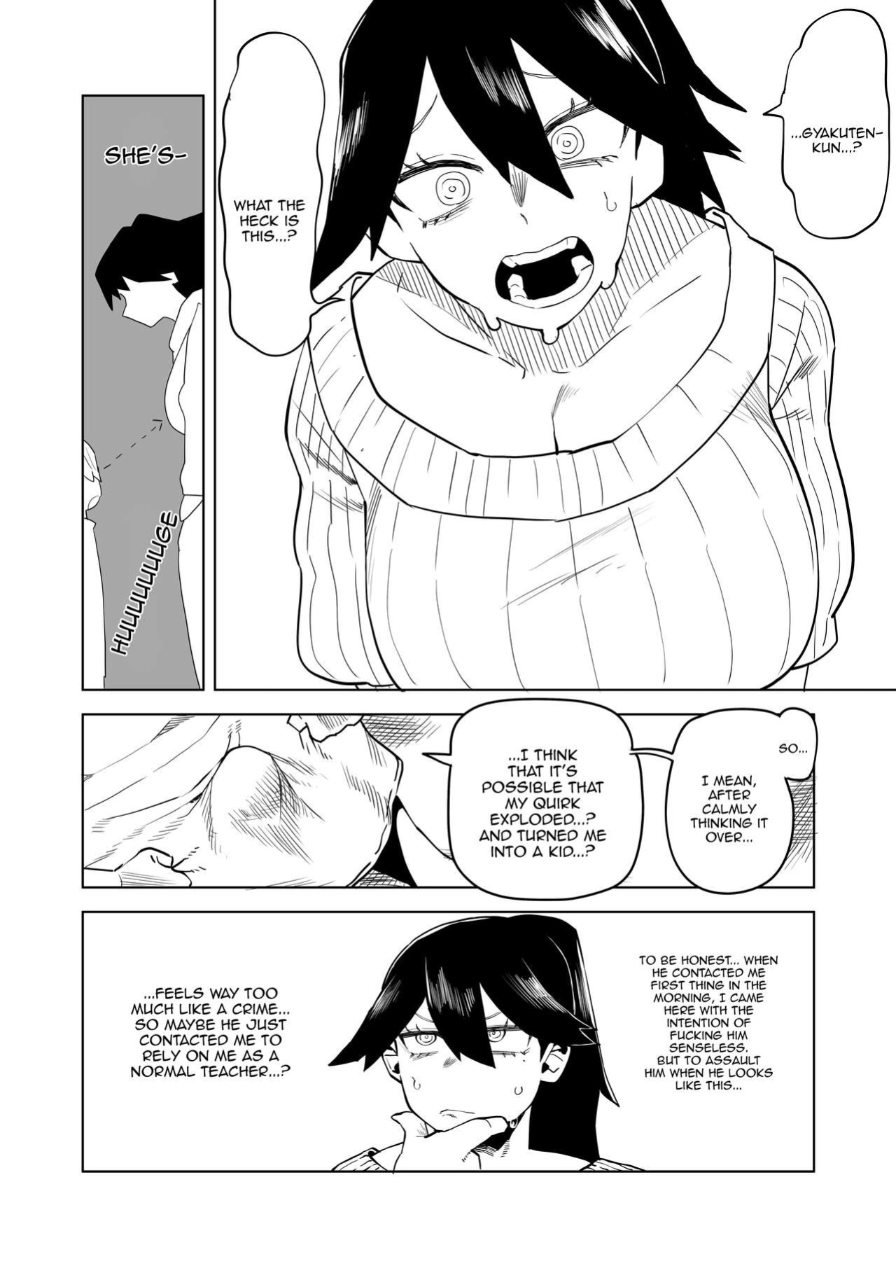 [Oekaki Kaki] Teisou Gyakuten Mono Midnight no Baai | Inverted Morality Academia ~Midnight's Case~ (Boku no Hero Academia)