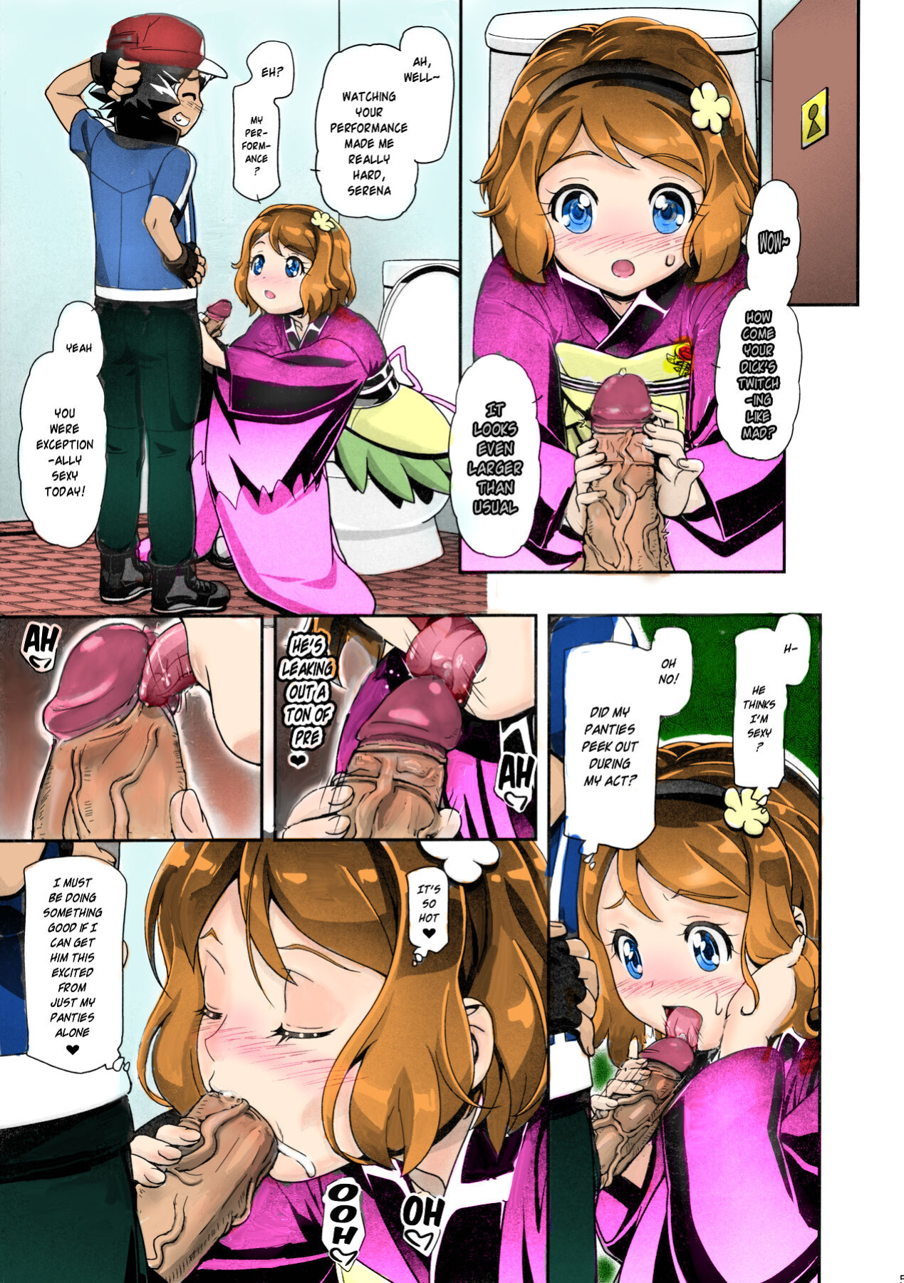 (C91) [Gambler Club (Kousaka Jun)] PM GALS Serena Final Stage (Pokémon) {risette translations} [Colorized] [Emabdz edit]