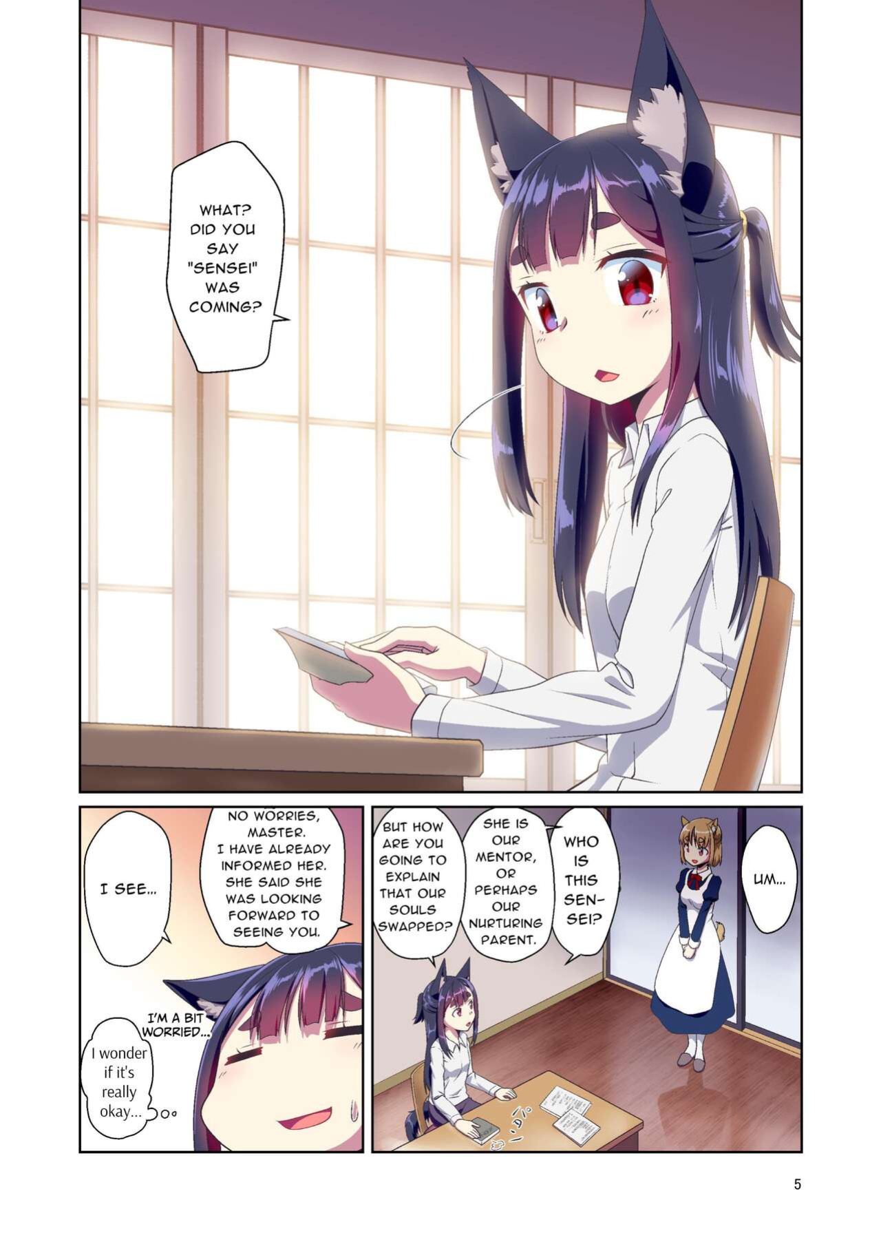 [Fumotonoya (Fumotono Mikoto)] Me ga Sametara Kemomimi Shoujo ni Natteita Ohanashi 2 | When I Awoke I Had Become An Animal Eared Girl 2 [sins]