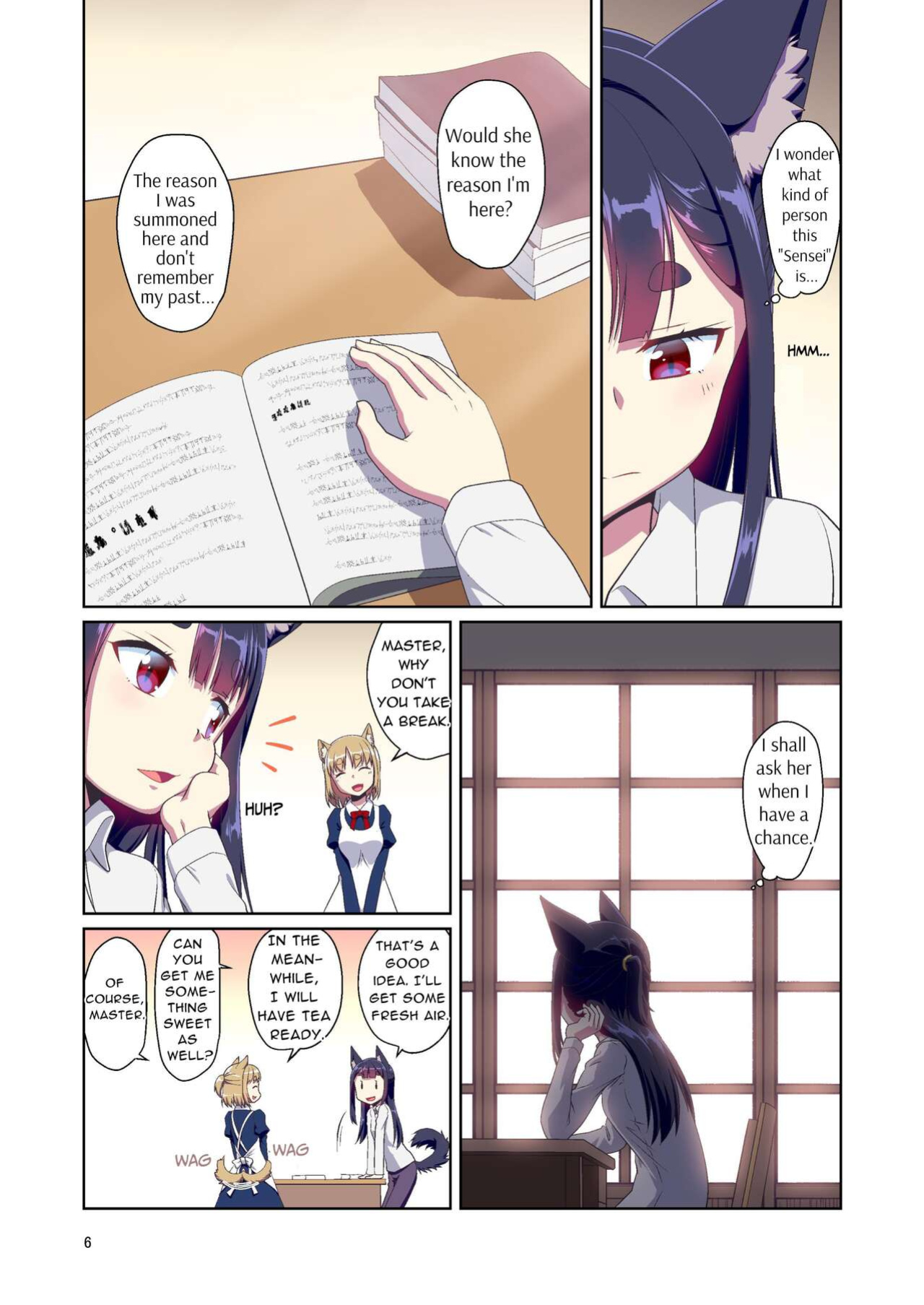 [Fumotonoya (Fumotono Mikoto)] Me ga Sametara Kemomimi Shoujo ni Natteita Ohanashi 2 | When I Awoke I Had Become An Animal Eared Girl 2 [sins]
