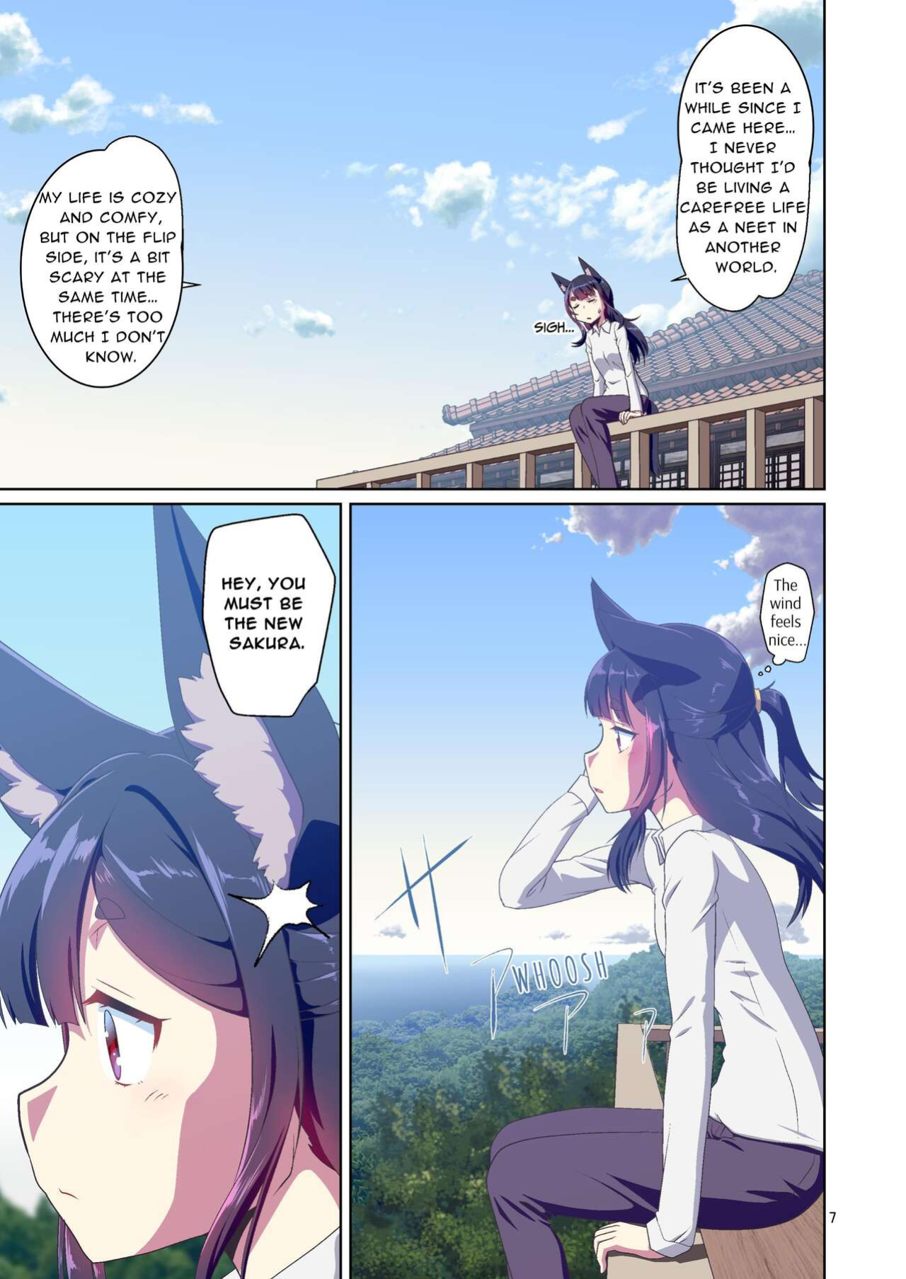 [Fumotonoya (Fumotono Mikoto)] Me ga Sametara Kemomimi Shoujo ni Natteita Ohanashi 2 | When I Awoke I Had Become An Animal Eared Girl 2 [sins]