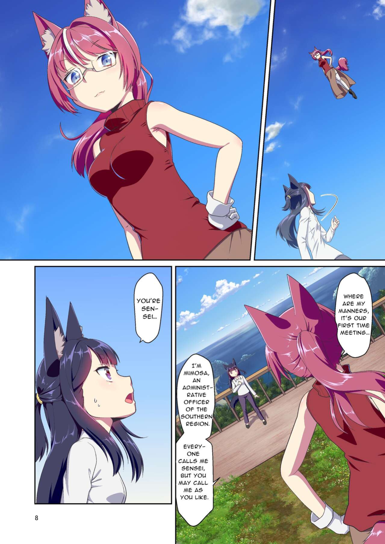 [Fumotonoya (Fumotono Mikoto)] Me ga Sametara Kemomimi Shoujo ni Natteita Ohanashi 2 | When I Awoke I Had Become An Animal Eared Girl 2 [sins]