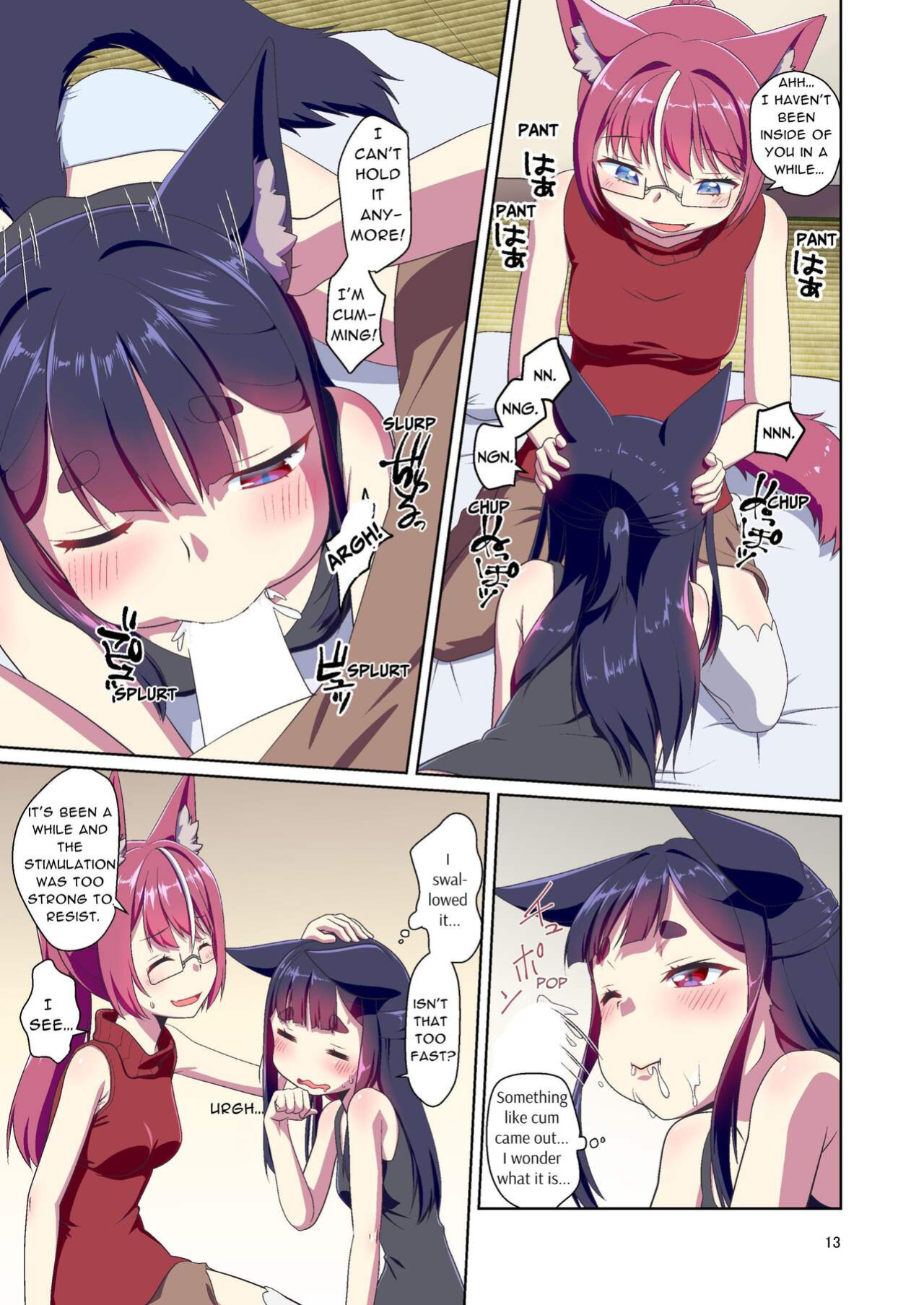 [Fumotonoya (Fumotono Mikoto)] Me ga Sametara Kemomimi Shoujo ni Natteita Ohanashi 2 | When I Awoke I Had Become An Animal Eared Girl 2 [sins]