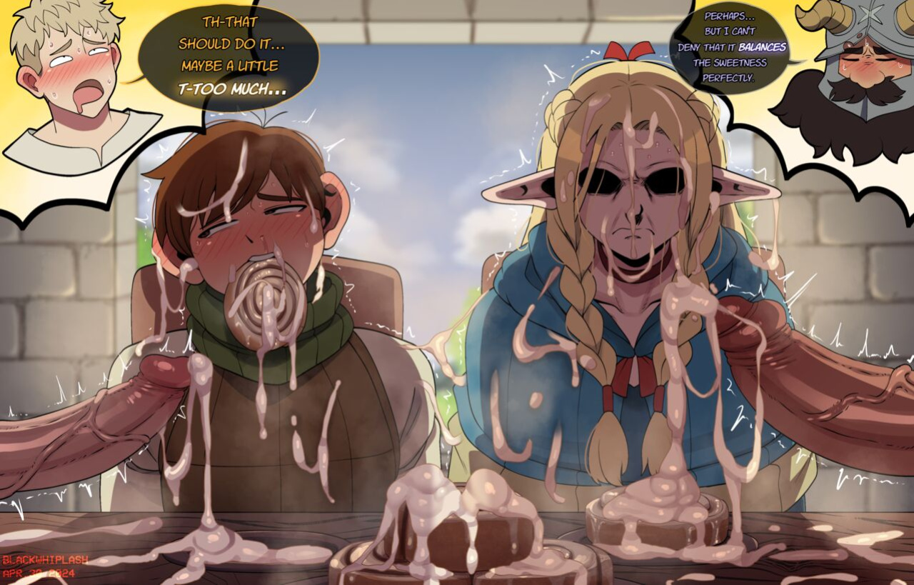 [BlackWhiplash] Making cinnamon rolls with friends! (Dungeon Meshi)