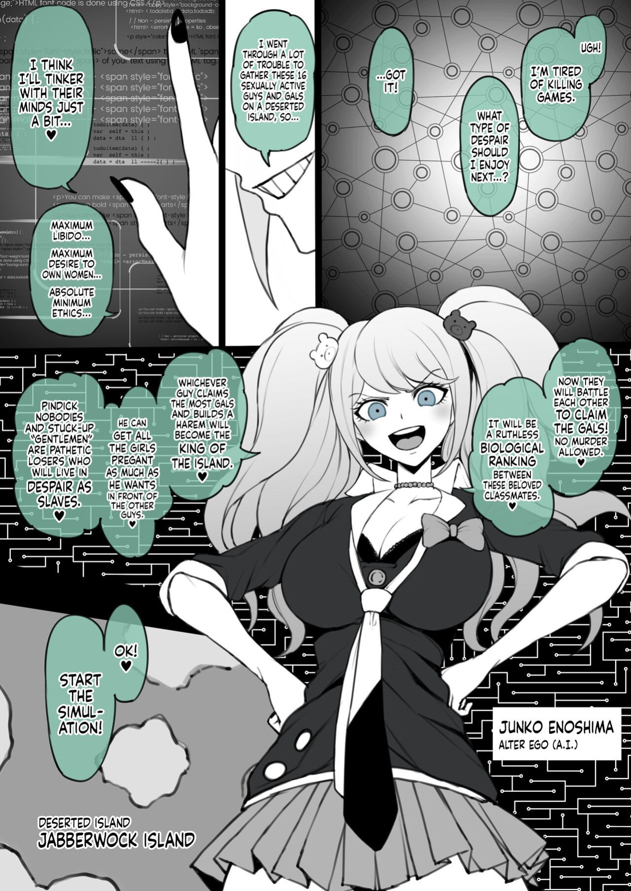 [Terasu MC] Danganronpa 2 [Tekkamaki]