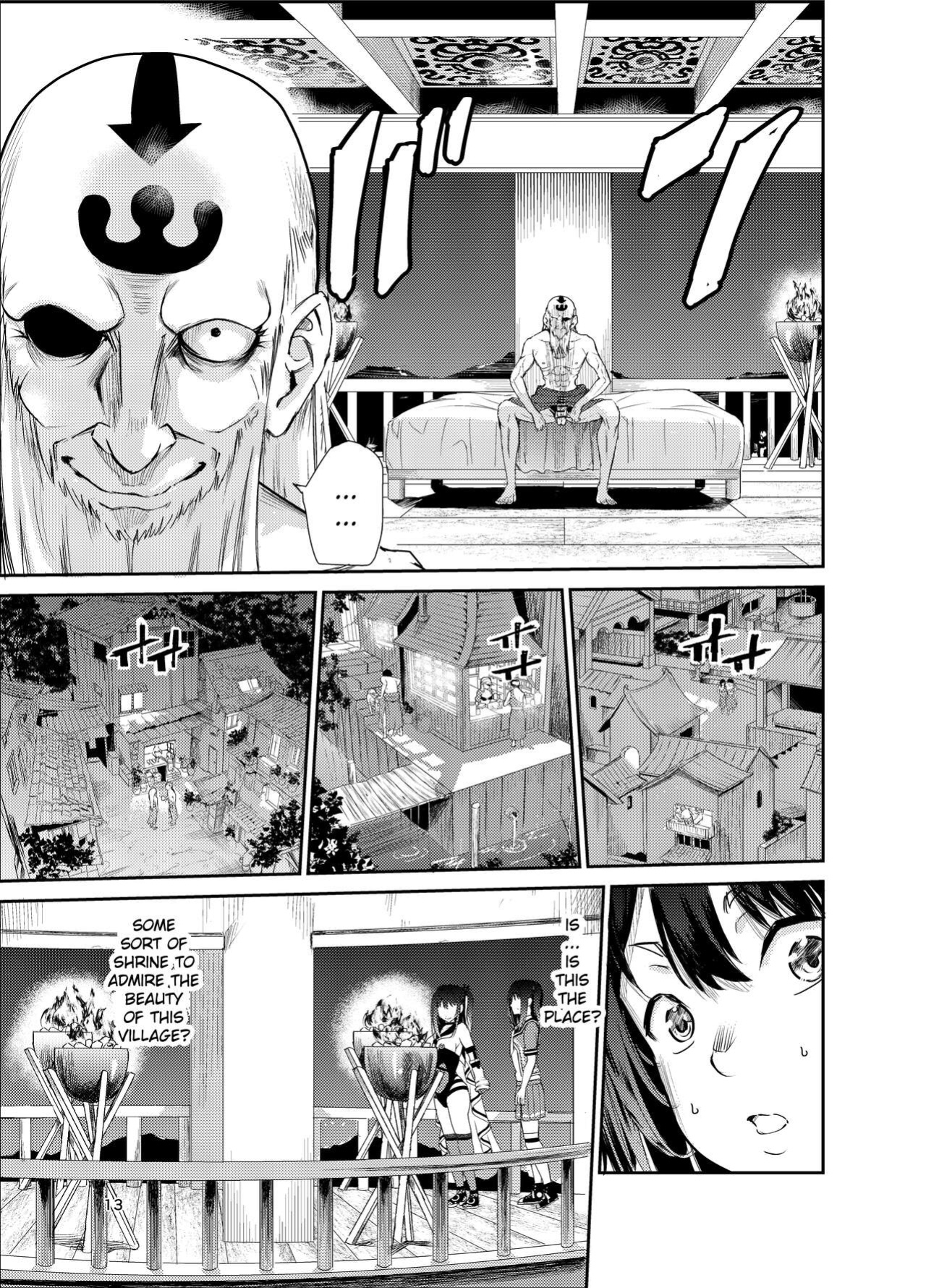 [Raid Socks (Tricky)] Tsuyagari Mura 7 ~Kareshi o Mamoru Tame Hikyou no Mura de Kyousei Gohoushi & NTR Sex~ [Ruruscanlations]