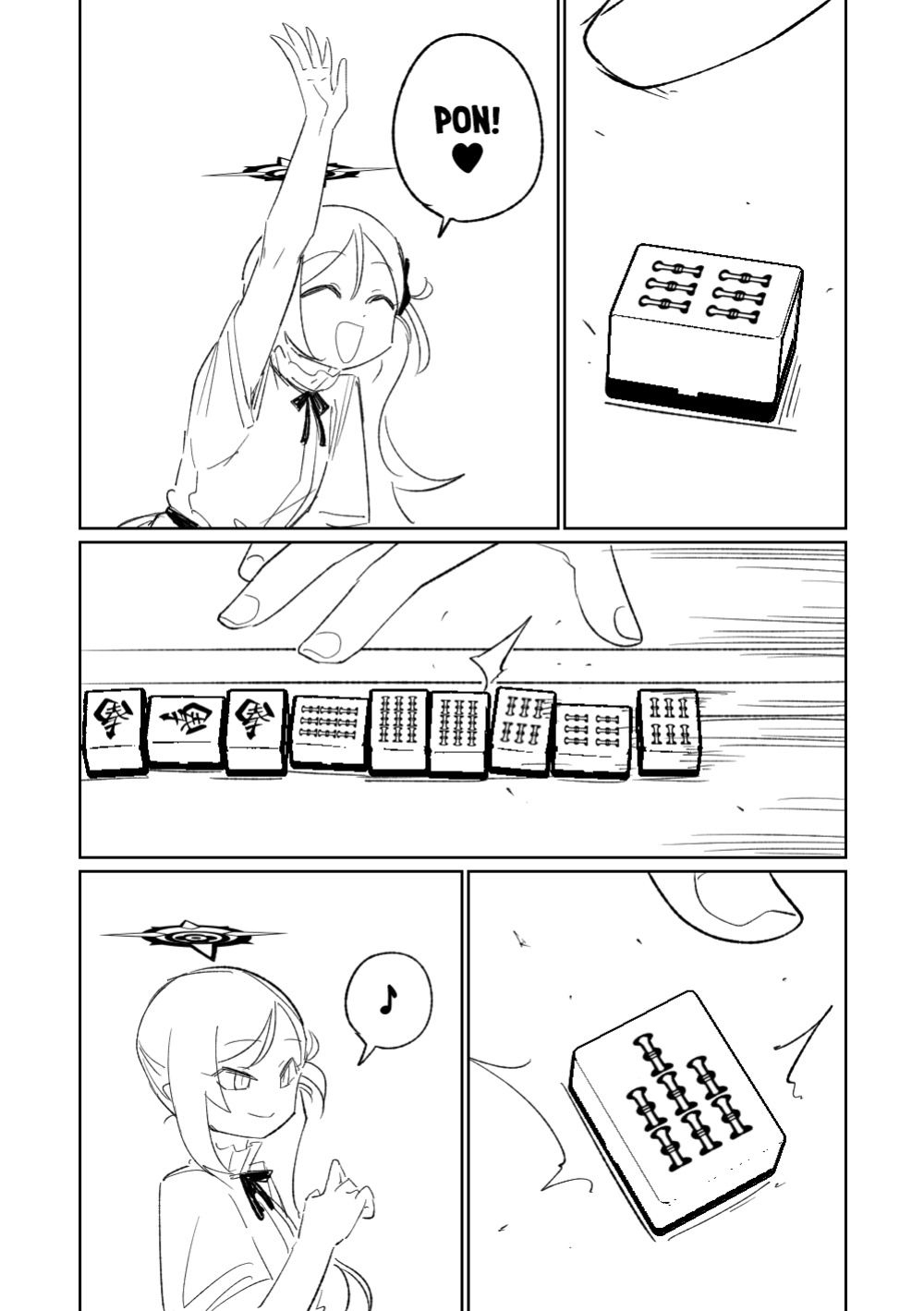 [Asahina Yoshitosi] Benriya 68 Datsui Mahjong Ichi ~Sankaisen~ (Blue Archive) [Cuddlebuns]