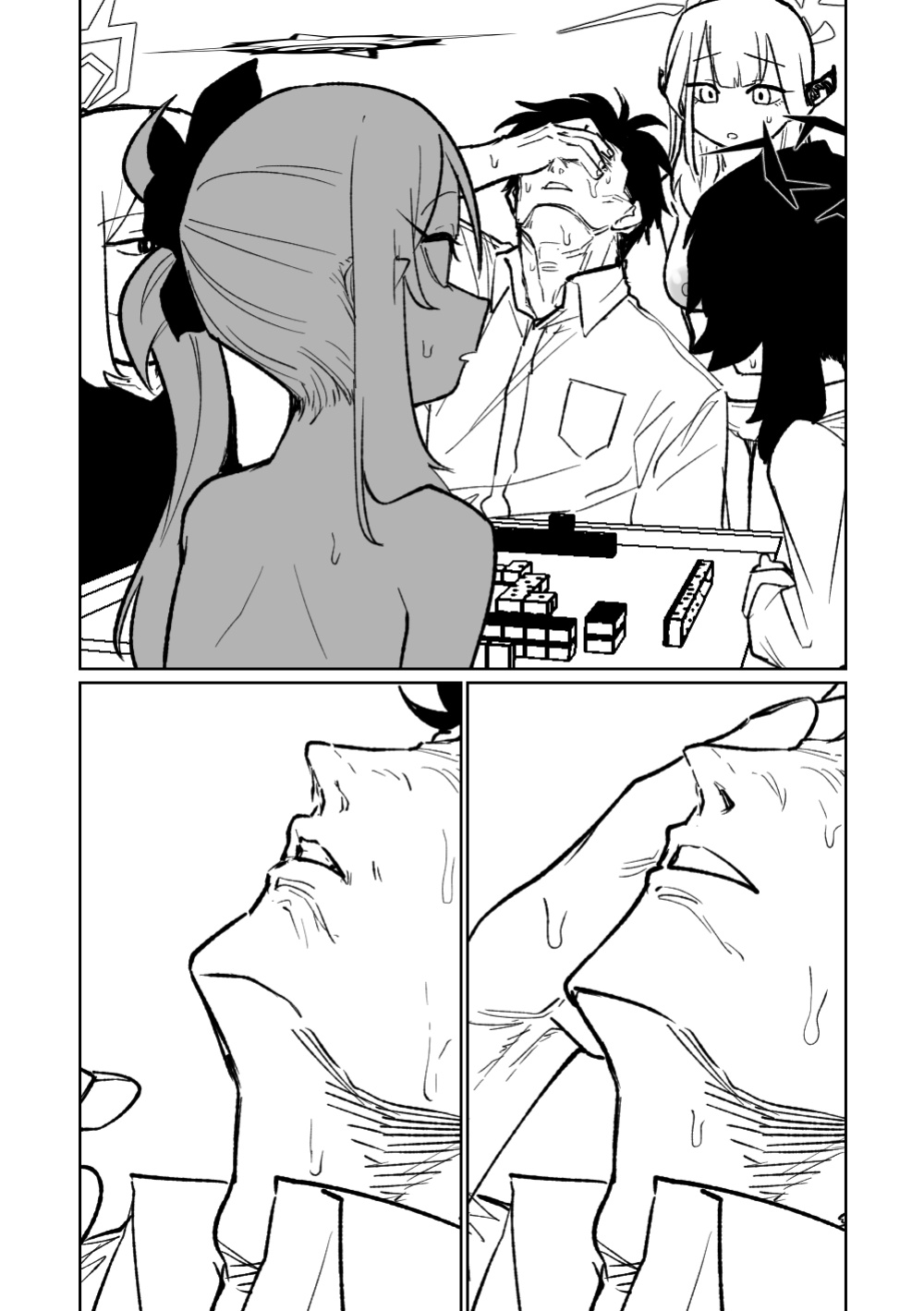 [Asahina Yoshitosi] Benriya 68 Datsui Mahjong Ichi ~Sankaisen~ (Blue Archive) [Cuddlebuns]