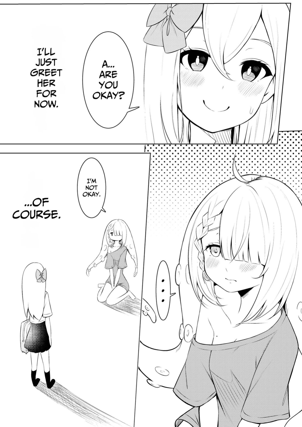 [Sakura Yuu] Syokusyu Syouzyo Hiro I Masi Ta. | I Picked Up A Tentacle Girl. [BlinkT]