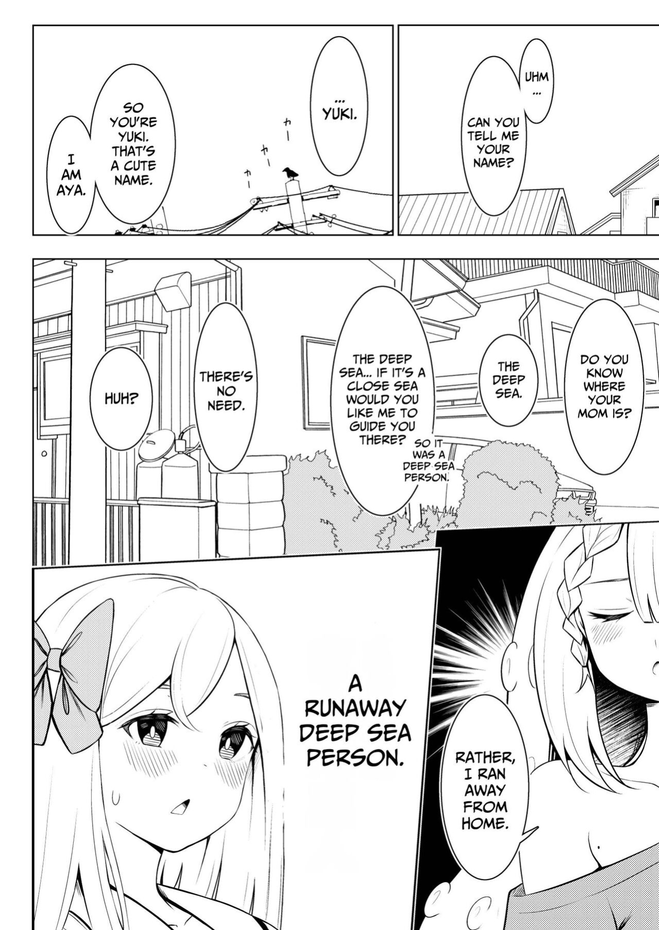 [Sakura Yuu] Syokusyu Syouzyo Hiro I Masi Ta. | I Picked Up A Tentacle Girl. [BlinkT]