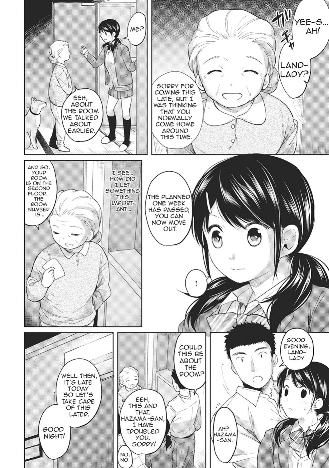 [Fumitsuki Sou] 1LDK+JK Ikinari Doukyo? Micchaku!? Hatsu Ecchi!!? Ch. 1-45 [Comfy Pillow Scans & 1 2 Translations]