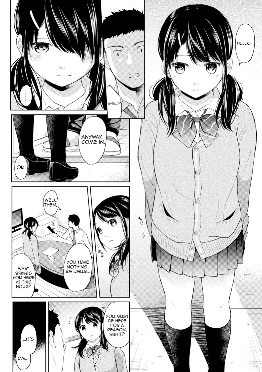 [Fumitsuki Sou] 1LDK+JK Ikinari Doukyo? Micchaku!? Hatsu Ecchi!!? Ch. 1-45 [Comfy Pillow Scans & 1 2 Translations]