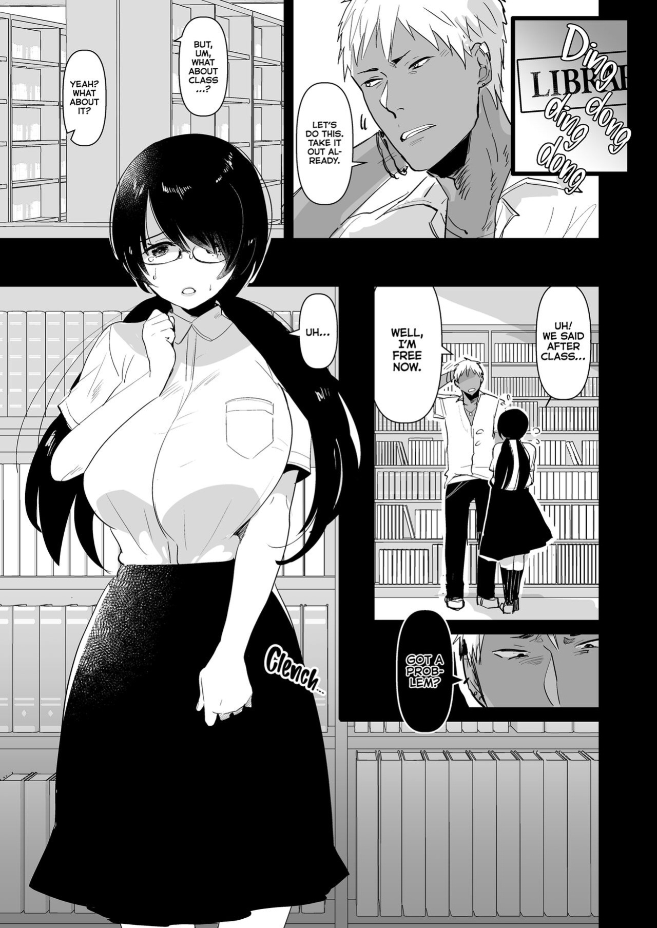 [Aimaitei (Aimaitei Umami)] Yarichin (Moto) no Ore ga Jimi de Otonashii Kanojo (Kyonyuu) no Futanari Dekachin ni Dohamari Shiteru Hanashi | My Womanizing Days Are Over! Now I’m All About Her Futa Cock