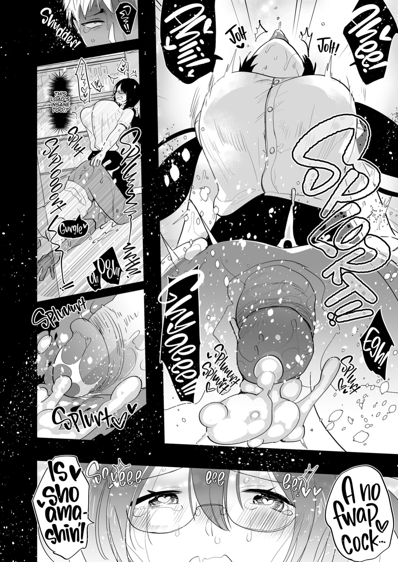[Aimaitei (Aimaitei Umami)] Yarichin (Moto) no Ore ga Jimi de Otonashii Kanojo (Kyonyuu) no Futanari Dekachin ni Dohamari Shiteru Hanashi | My Womanizing Days Are Over! Now I’m All About Her Futa Cock