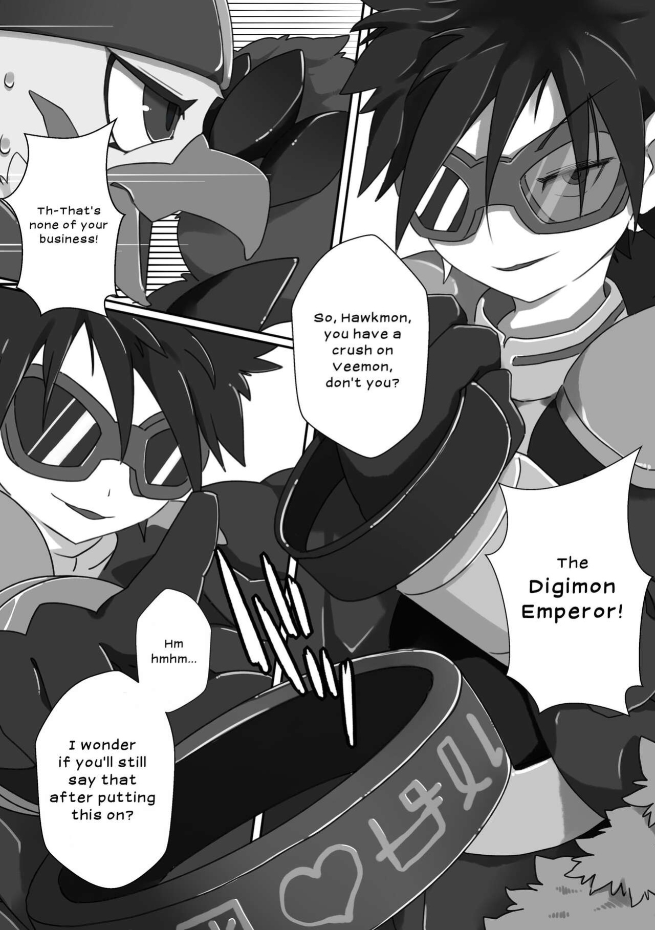 [Toiro no Iro (Jyunintoiro)] Watashi no Honne. - My real intention (Digimon)