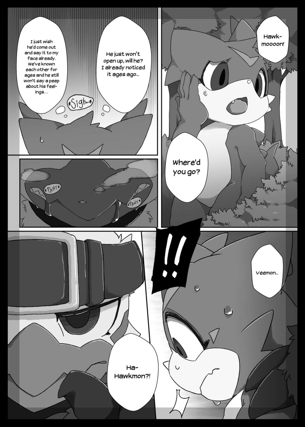 [Toiro no Iro (Jyunintoiro)] Watashi no Honne. - My real intention (Digimon)