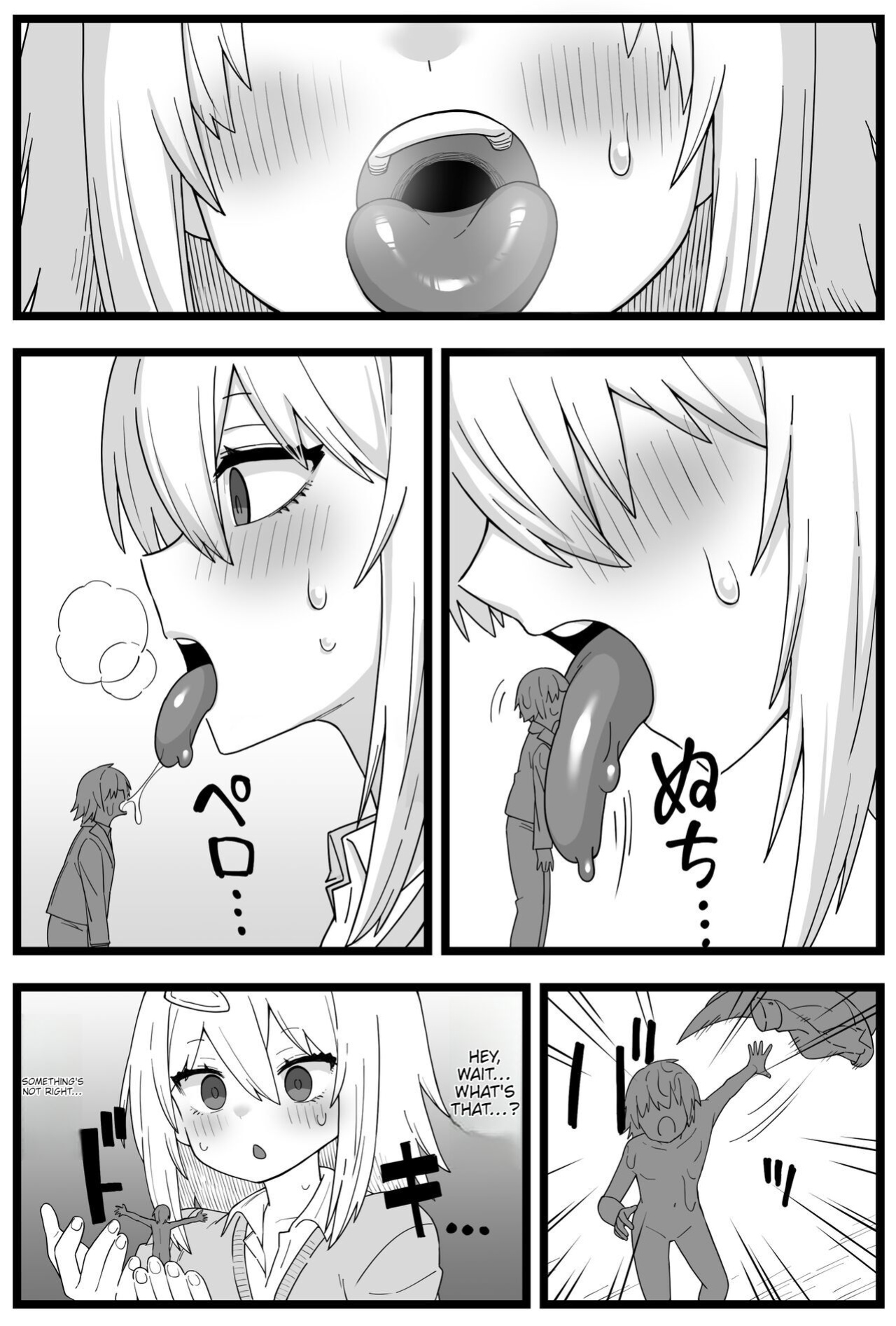 [Shiheki] Sugoi Dekai Classmate ni Butsuriteki ni Taberareru Manga | The Manga about Being Physically Eaten by a Giant Classmate (Size fetish)