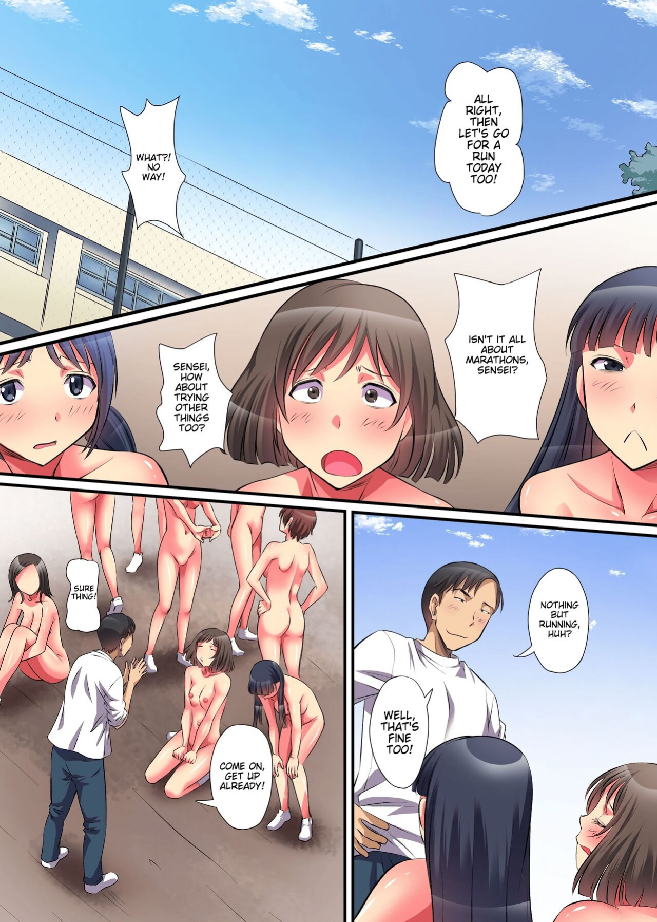 [NCP (Anmitsu Sou)] Saimin Harem Kyoushi Seikatsu ~Zenin Zenra no Joshi Seito ni Itsudemo Dokodemo Namahame Namadashi OK na Gakuen~ | Life as Hypnotist Teacher ~ Cum in Any Student You Want ~ [yunarukamimakotoyuki] [MTL]