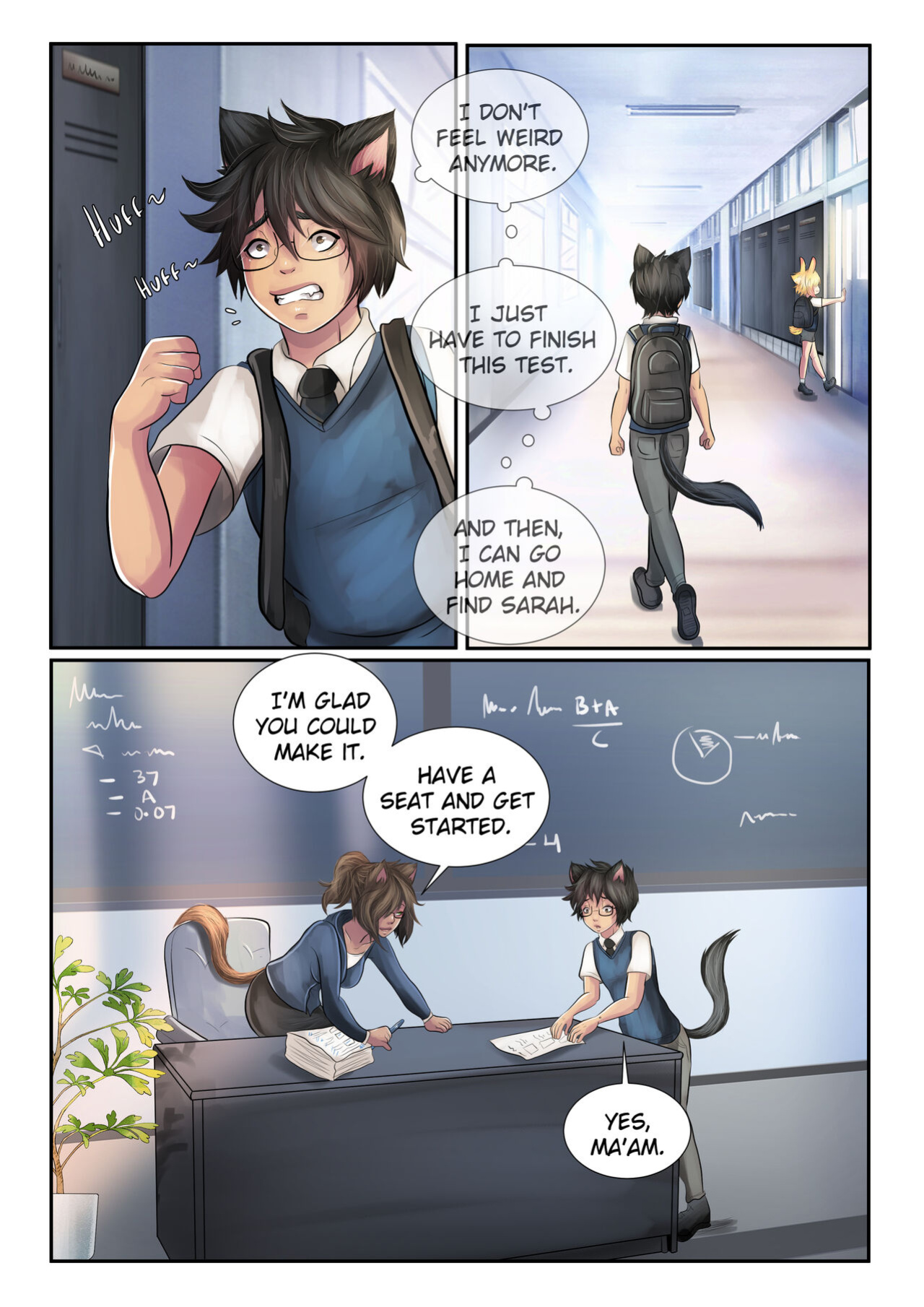 I LOVE MY BABYSITTER [Kian version colored] (english)